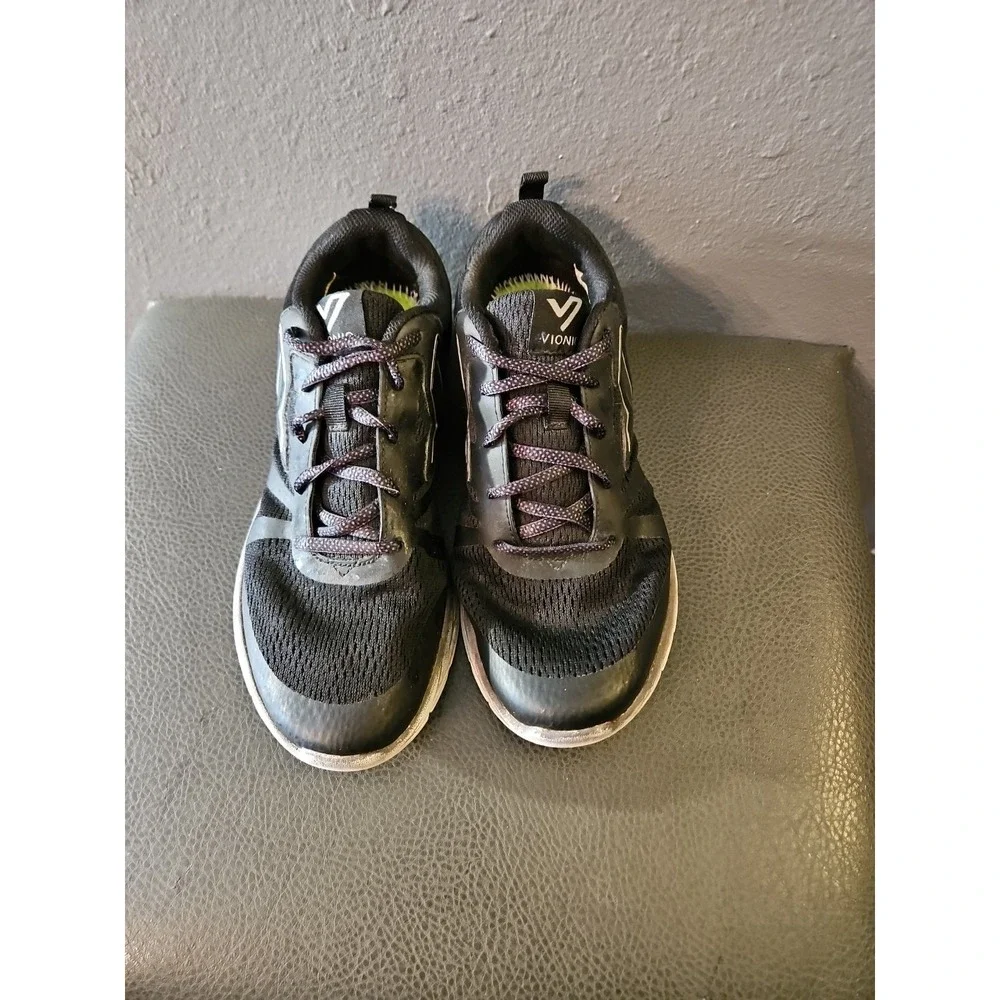 Vionic‎ Brisk Tennis shoes Women's Size 9 Black Walking Jogging Sneakers (S40